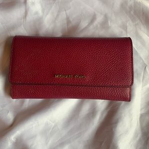 Michael Kors Tri-fold leather wallet
